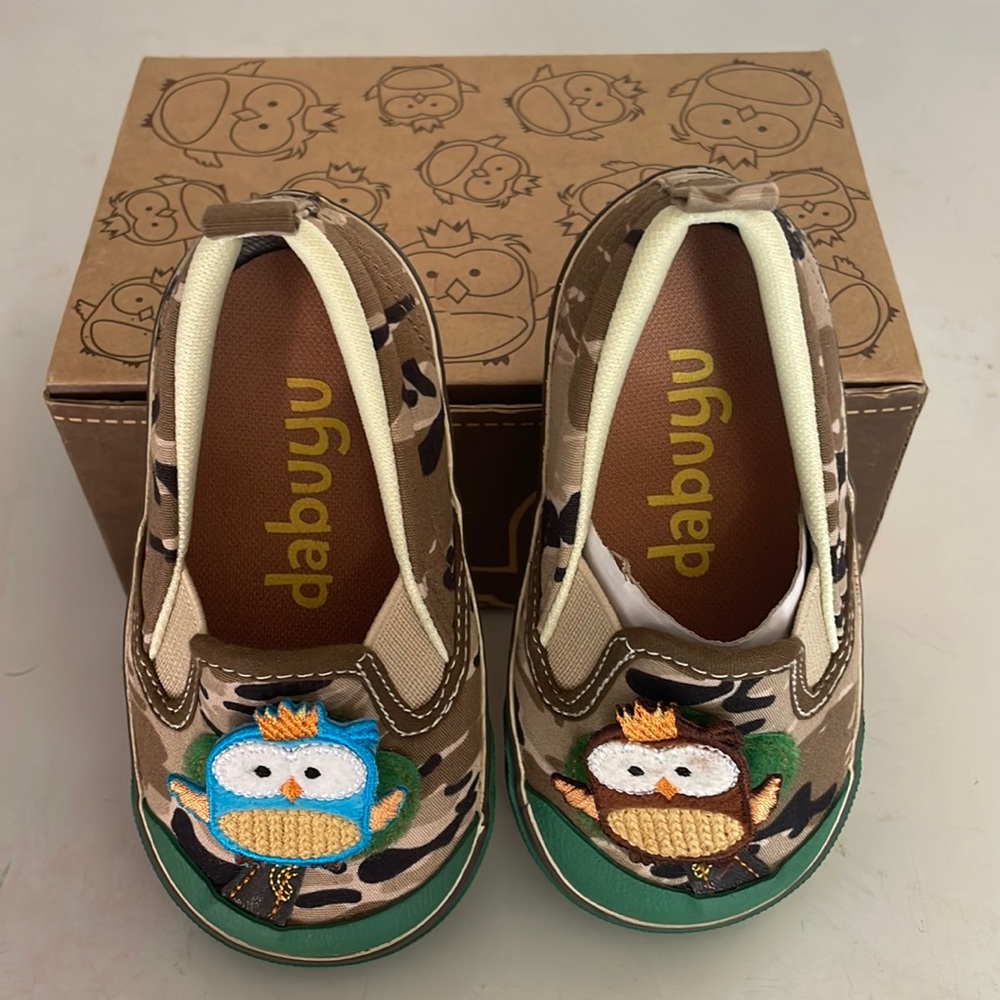 Safari Patch Toddler Boy Shoes